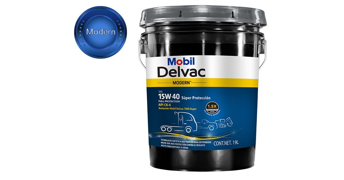 Aceite con base sintética para motores gasolina y diésel 15w-40